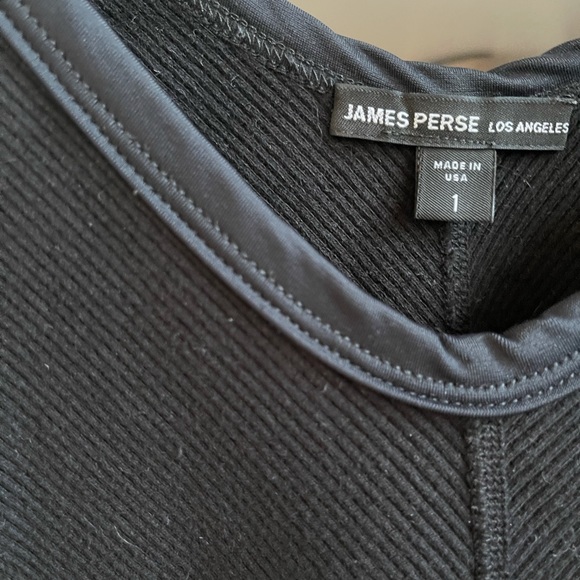 JAMES PERSE MIDI RIBBED TANK DRESS - Picture 3 of 3